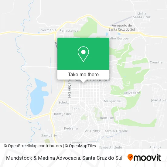 Mundstock & Medina Advocacia map