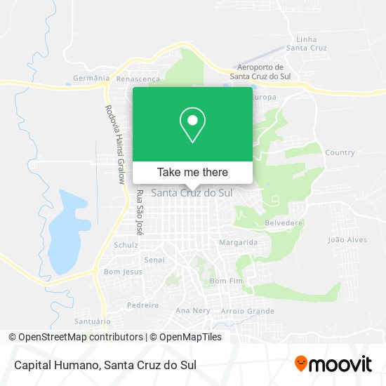 Capital Humano map