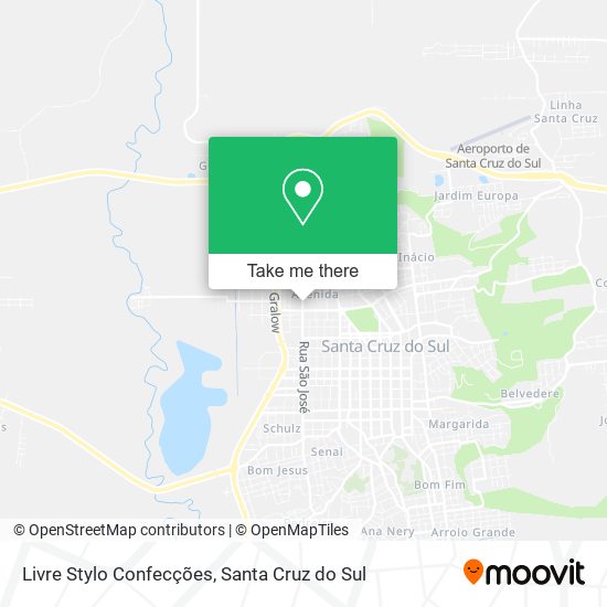 Livre Stylo Confecções map