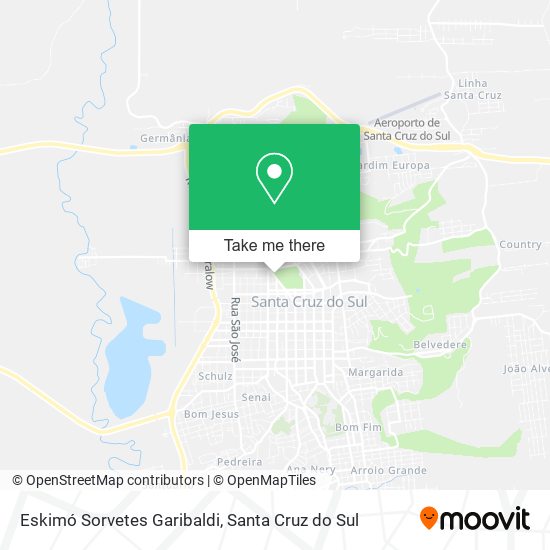 Eskimó Sorvetes Garibaldi map