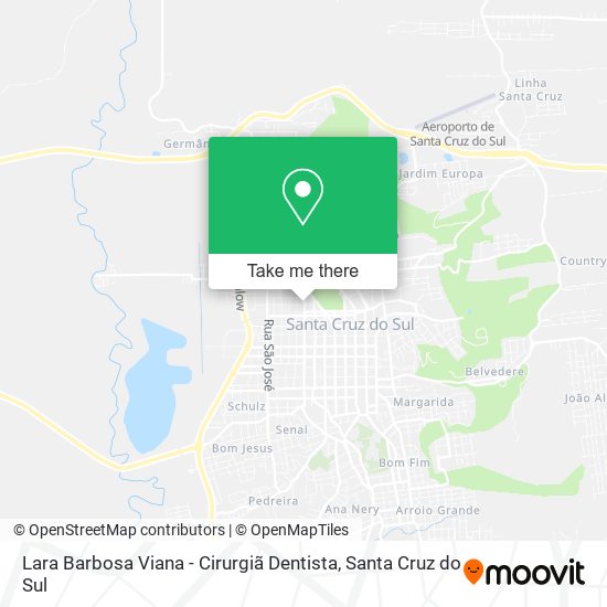 Lara Barbosa Viana - Cirurgiã Dentista map