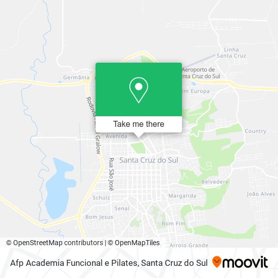 Afp Academia Funcional e Pilates map