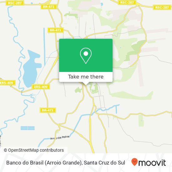 Banco do Brasil (Arroio Grande) map