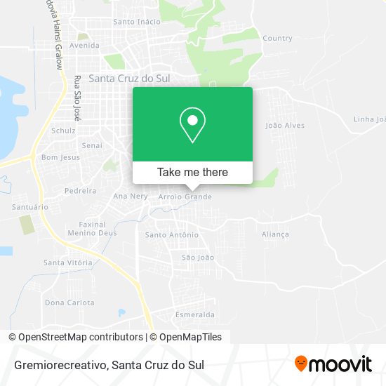 Gremiorecreativo map