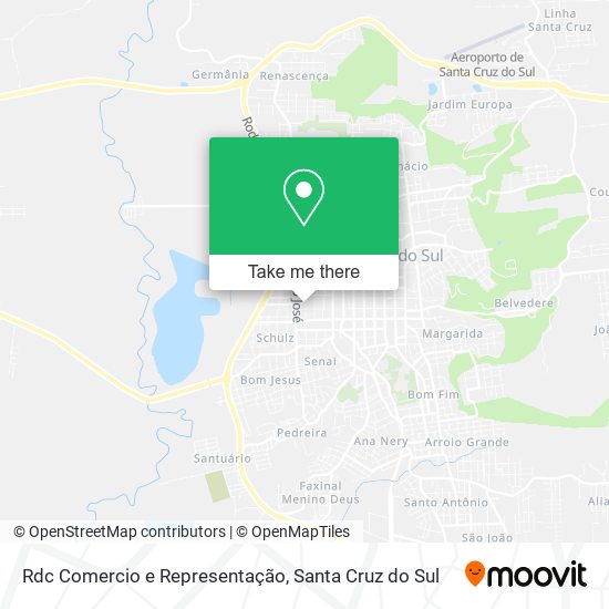Rdc Comercio e Representação map