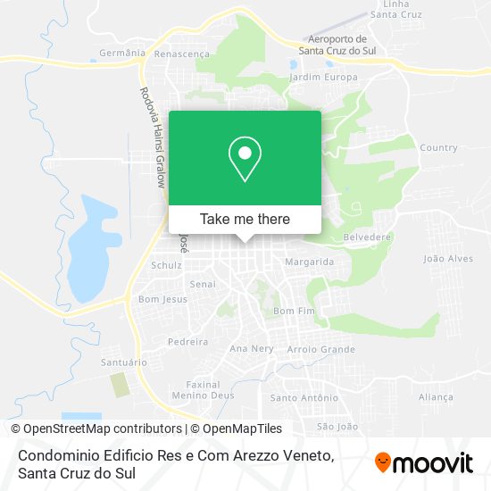 Condominio Edificio Res e Com Arezzo Veneto map