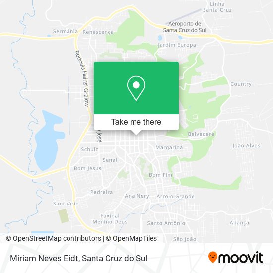 Miriam Neves Eidt map