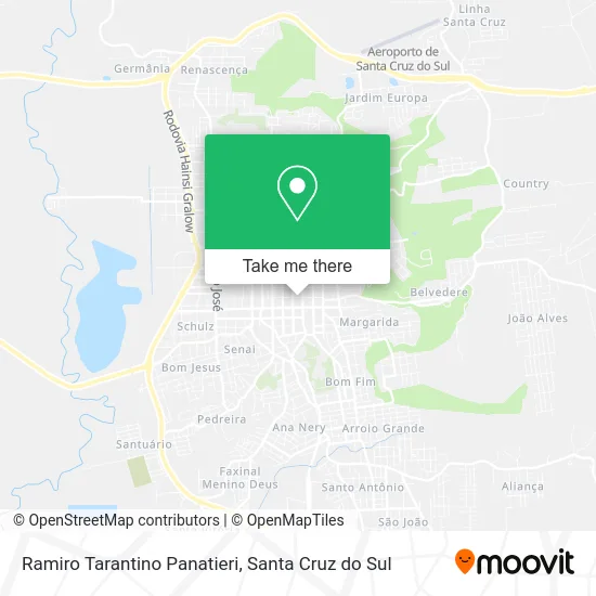 Ramiro Tarantino Panatieri map