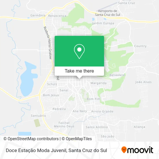 Doce Estação Moda Juvenil map