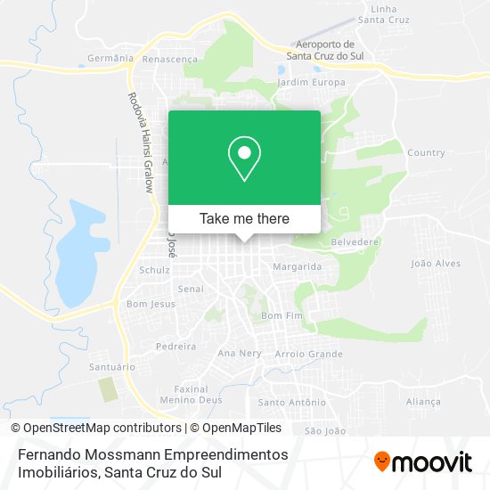 Fernando Mossmann Empreendimentos Imobiliários map