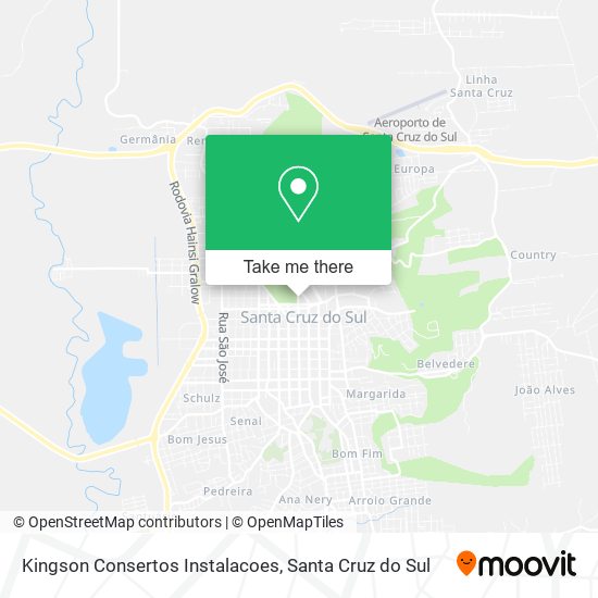 Kingson Consertos Instalacoes map