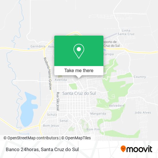 Banco 24horas map
