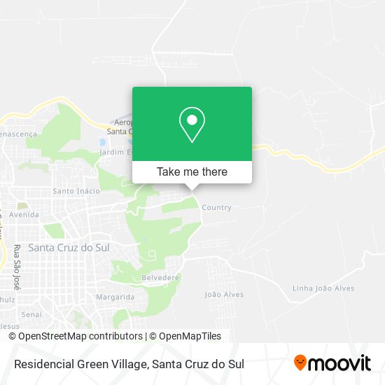Residencial Green Village map