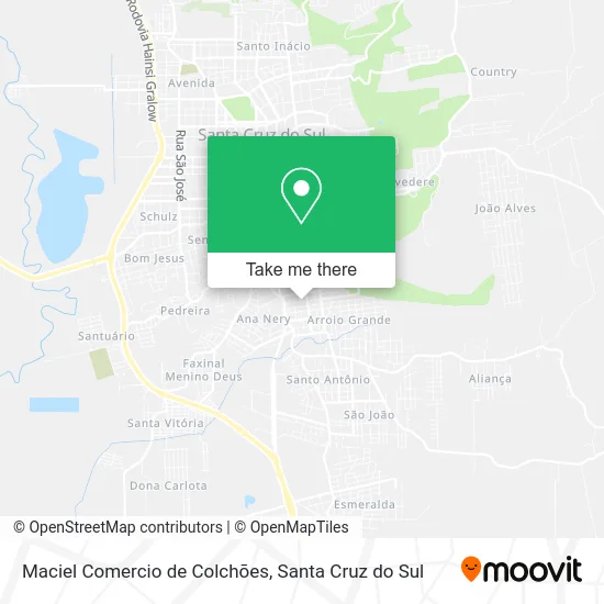 Maciel Comercio de Colchões map