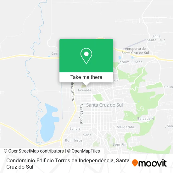 Condominio Edificio Torres da Independência map