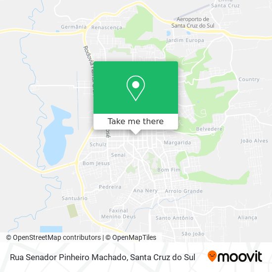 Rua Senador Pinheiro Machado map