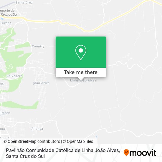 Pavilhão Comunidade Católica de Linha João Alves map