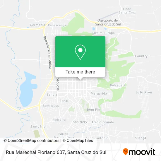 Rua Marechal Floriano 607 map