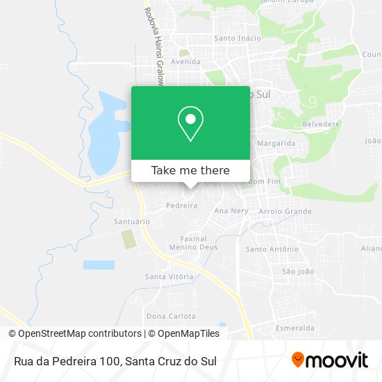 Rua da Pedreira 100 map