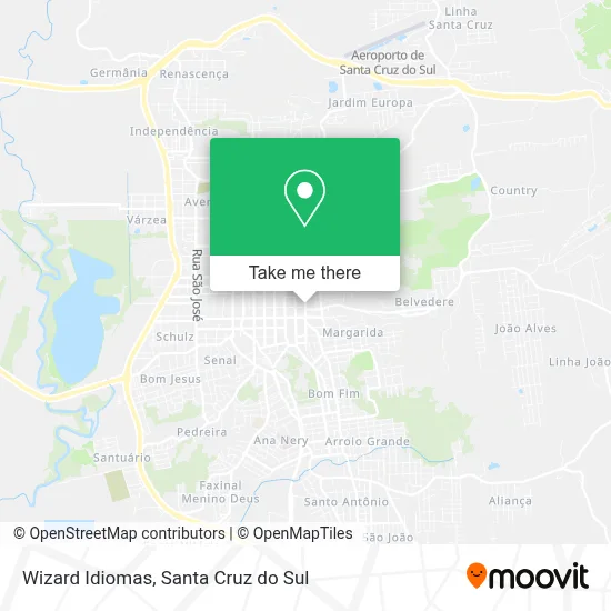 Wizard Idiomas map