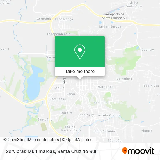 Servibras Multimarcas map
