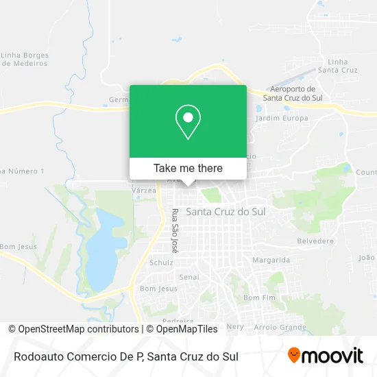 Rodoauto Comercio De P map