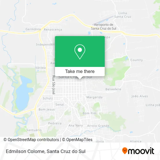 Edmilson Colome map