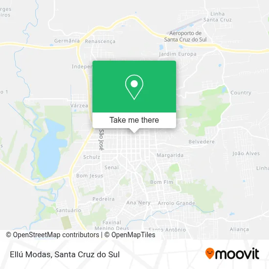 Ellú Modas map