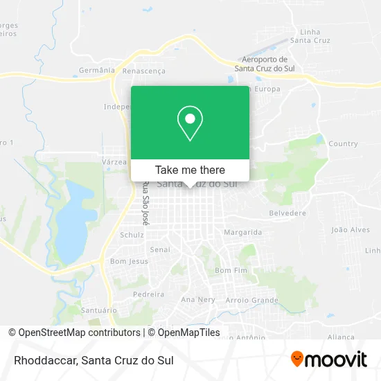 Rhoddaccar map