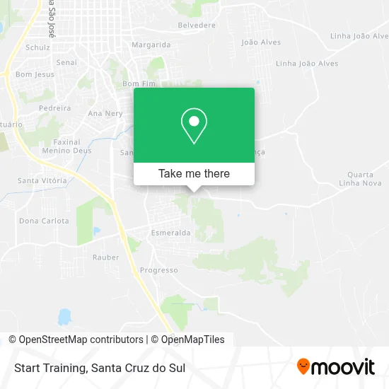 Start Training map