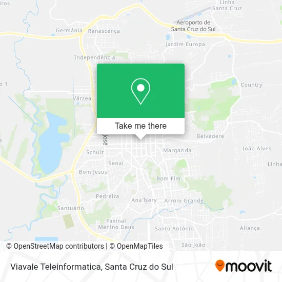Viavale Teleinformatica map