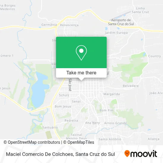 Maciel Comercio De Colchoes map