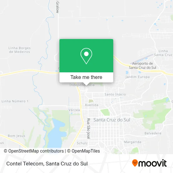 Contel Telecom map