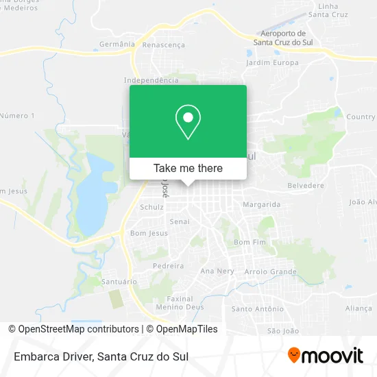 Embarca Driver map