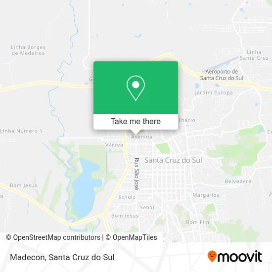 Madecon map