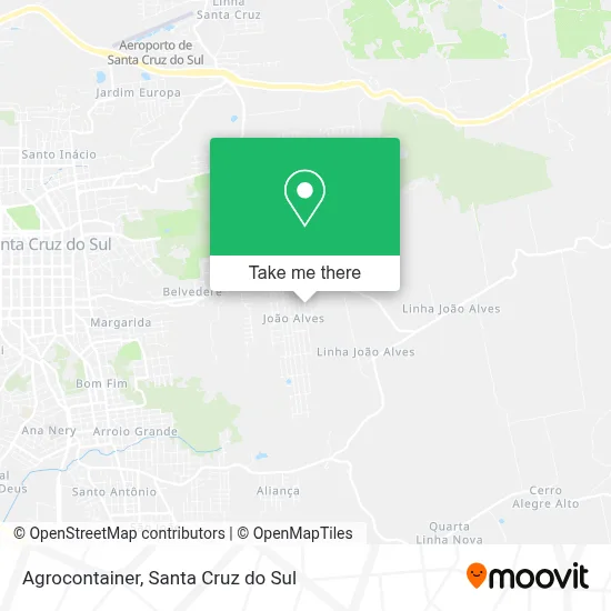 Agrocontainer map