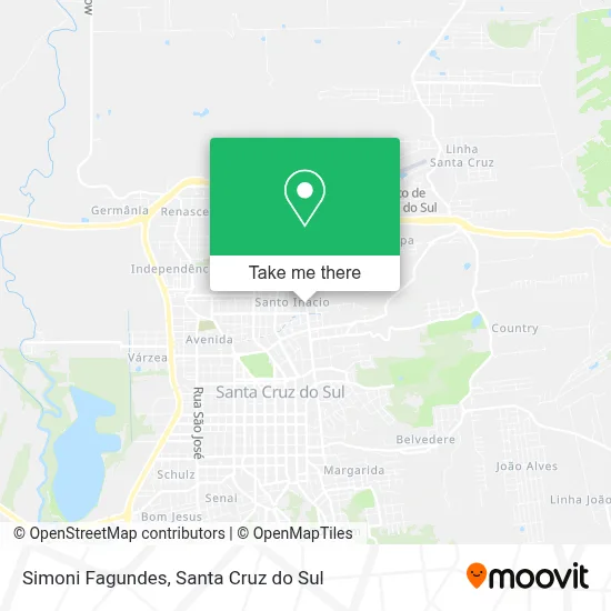 Simoni Fagundes map
