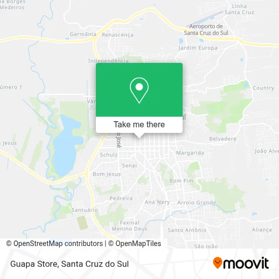 Guapa Store map