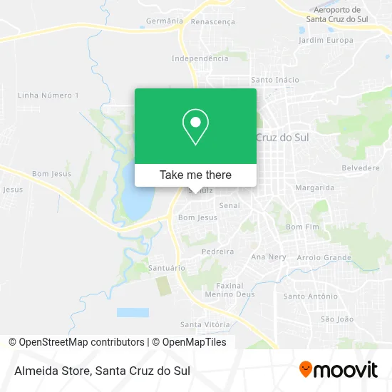 Almeida Store map