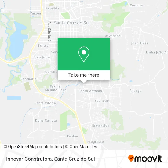 Innovar Construtora map