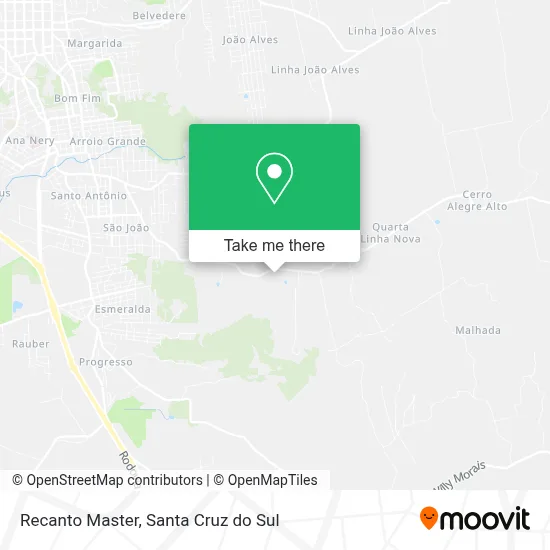 Recanto Master map