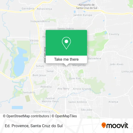 Ed. Provence map