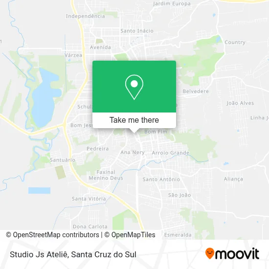 Studio Js Ateliê map