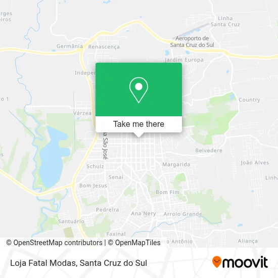Loja Fatal Modas map