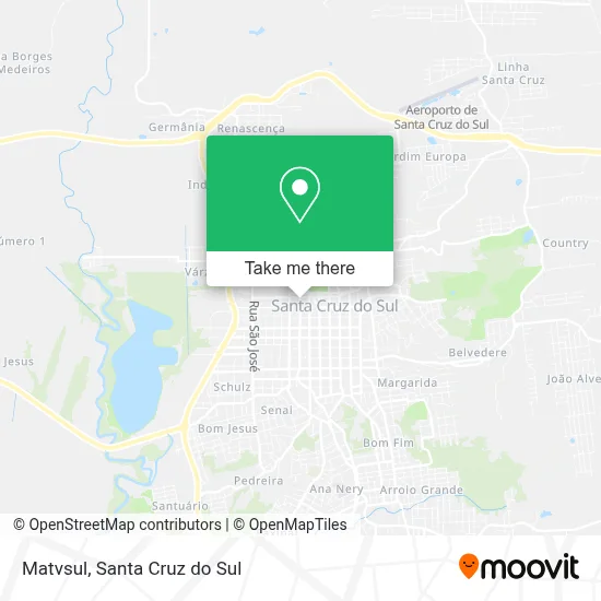 Matvsul map