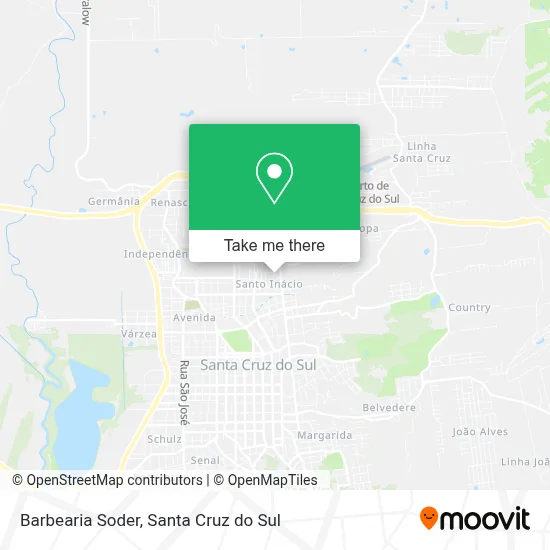 Barbearia Soder map