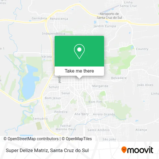 Super Delize Matriz map