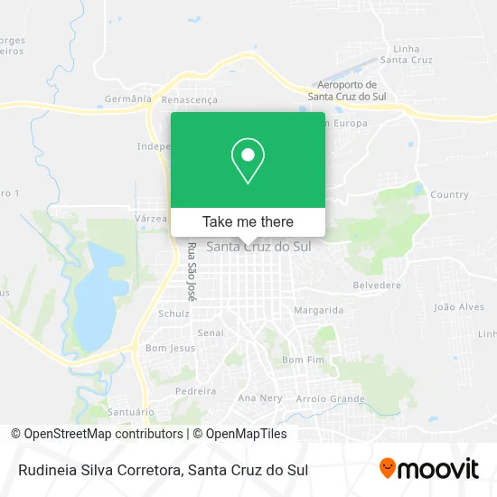 Rudineia Silva Corretora map