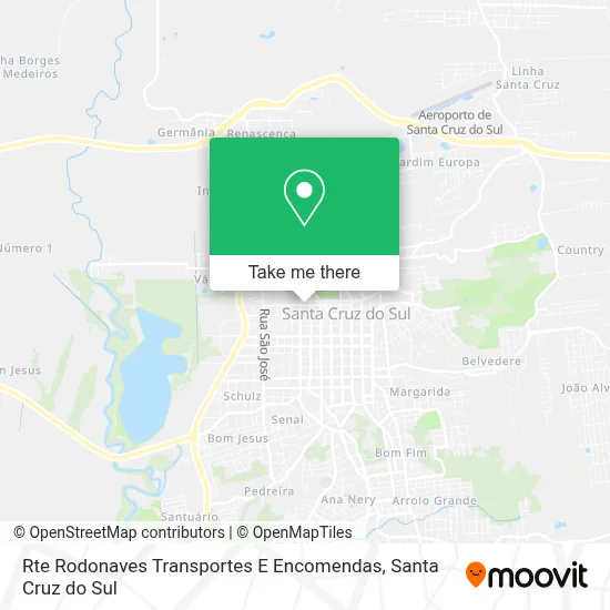 Rte Rodonaves Transportes E Encomendas map