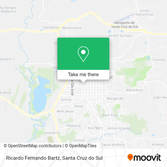 Ricardo Fernando Bartz map